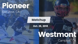 Matchup: Pioneer vs. Westmont  2018