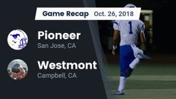 Recap: Pioneer  vs. Westmont  2018