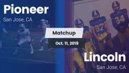 Matchup: Pioneer vs. Lincoln  2019