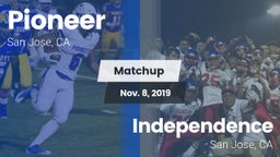 Matchup: Pioneer vs. Independence  2019