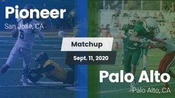 Matchup: Pioneer vs. Palo Alto  2020