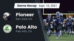 Recap: Pioneer  vs. Palo Alto  2021