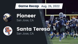 Recap: Pioneer  vs. Santa Teresa  2022