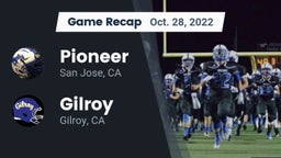 Recap: Pioneer  vs. Gilroy  2022