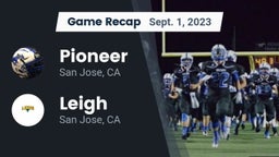 Recap: Pioneer  vs. Leigh  2023