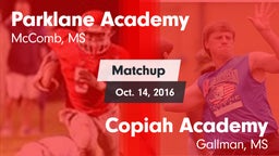 Matchup: Parklane Academy vs. Copiah Academy  2016