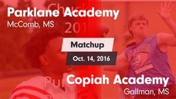 Matchup: Parklane Academy vs. Copiah Academy  2016