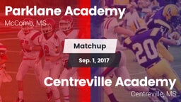 Matchup: Parklane Academy vs. Centreville Academy  2017
