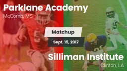 Matchup: Parklane Academy vs. Silliman Institute  2017