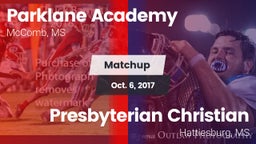 Matchup: Parklane Academy vs. Presbyterian Christian  2017