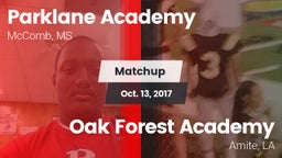 Matchup: Parklane Academy vs. Oak Forest Academy  2017