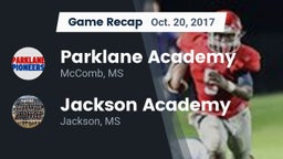 Recap: Parklane Academy  vs. Jackson Academy  2017