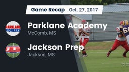 Recap: Parklane Academy  vs. Jackson Prep  2017