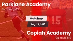 Matchup: Parklane Academy vs. Copiah Academy  2018