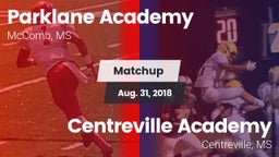 Matchup: Parklane Academy vs. Centreville Academy  2018