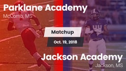Matchup: Parklane Academy vs. Jackson Academy  2018