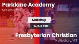 Matchup: Parklane Academy vs. Presbyterian Christian  2019