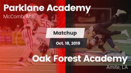 Matchup: Parklane Academy vs. Oak Forest Academy  2019