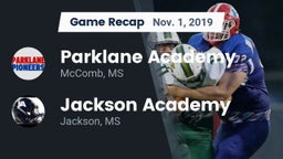 Recap: Parklane Academy  vs. Jackson Academy  2019