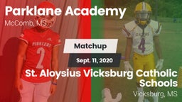 Matchup: Parklane Academy vs. St. Aloysius Vicksburg Catholic Schools 2020