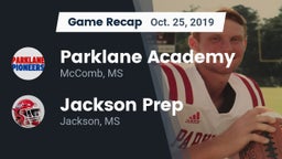 Recap: Parklane Academy  vs. Jackson Prep  2019