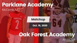 Matchup: Parklane Academy vs. Oak Forest Academy  2020