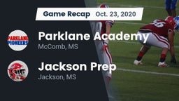 Recap: Parklane Academy  vs. Jackson Prep  2020