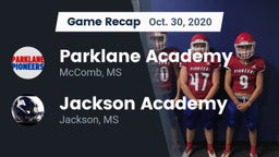 Recap: Parklane Academy  vs. Jackson Academy  2020