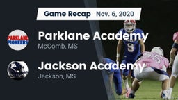 Recap: Parklane Academy  vs. Jackson Academy  2020