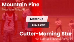 Matchup: Mountain Pine vs. Cutter-Morning Star  2017