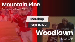 Matchup: Mountain Pine vs. Woodlawn  2017