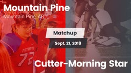Matchup: Mountain Pine vs. Cutter-Morning Star 2018