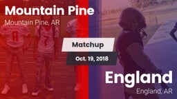 Matchup: Mountain Pine vs. England  2018
