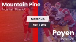 Matchup: Mountain Pine vs. Poyen  2019