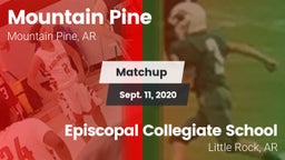 Matchup: Mountain Pine vs. Episcopal Collegiate School 2020