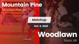 Matchup: Mountain Pine vs. Woodlawn  2020