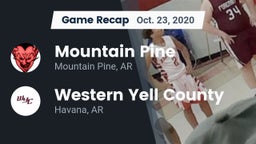 Recap: Mountain Pine  vs. Western Yell County  2020