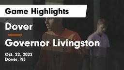 Dover  vs Governor Livingston  Game Highlights - Oct. 22, 2022