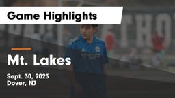  vs Mt. Lakes Game Highlights - Sept. 30, 2023
