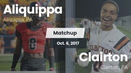 Matchup: Aliquippa vs. Clairton  2016