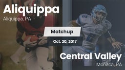 Matchup: Aliquippa vs. Central Valley  2016