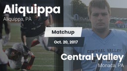 Matchup: Aliquippa vs. Central Valley  2017