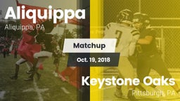 Matchup: Aliquippa vs. Keystone Oaks  2018