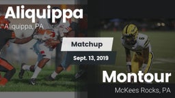 Matchup: Aliquippa vs. Montour  2019