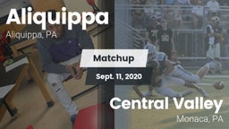 Matchup: Aliquippa vs. Central Valley  2020