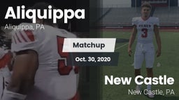 Matchup: Aliquippa vs. New Castle  2020