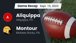 Recap: Aliquippa  vs. Montour  2023