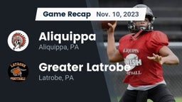 Recap: Aliquippa  vs. Greater Latrobe  2023
