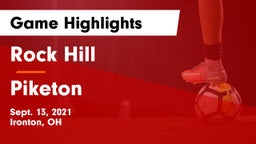 Rock Hill  vs Piketon Game Highlights - Sept. 13, 2021