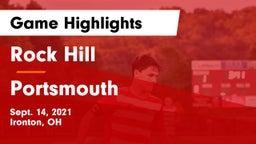 Rock Hill  vs Portsmouth  Game Highlights - Sept. 14, 2021